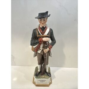 Continental Marines 1779 Soldier Statue Royal Crown Hand painted 2034 Small Chip